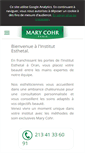 Mobile Screenshot of institut-esthetal.marycohr.com